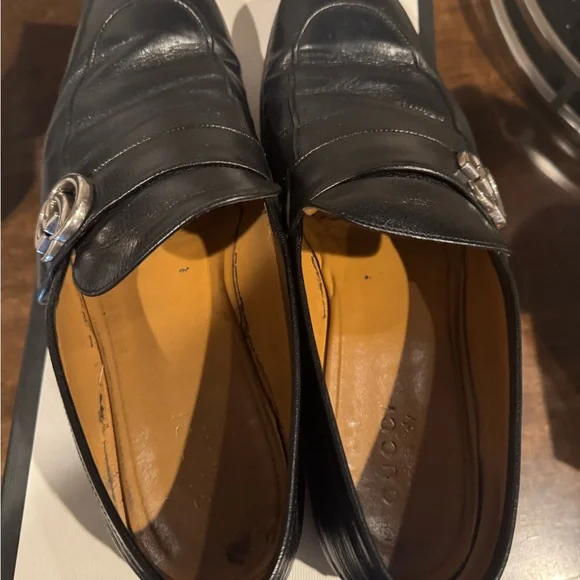 Authentic Gucci Leather Loafers - Picture 3 of 4